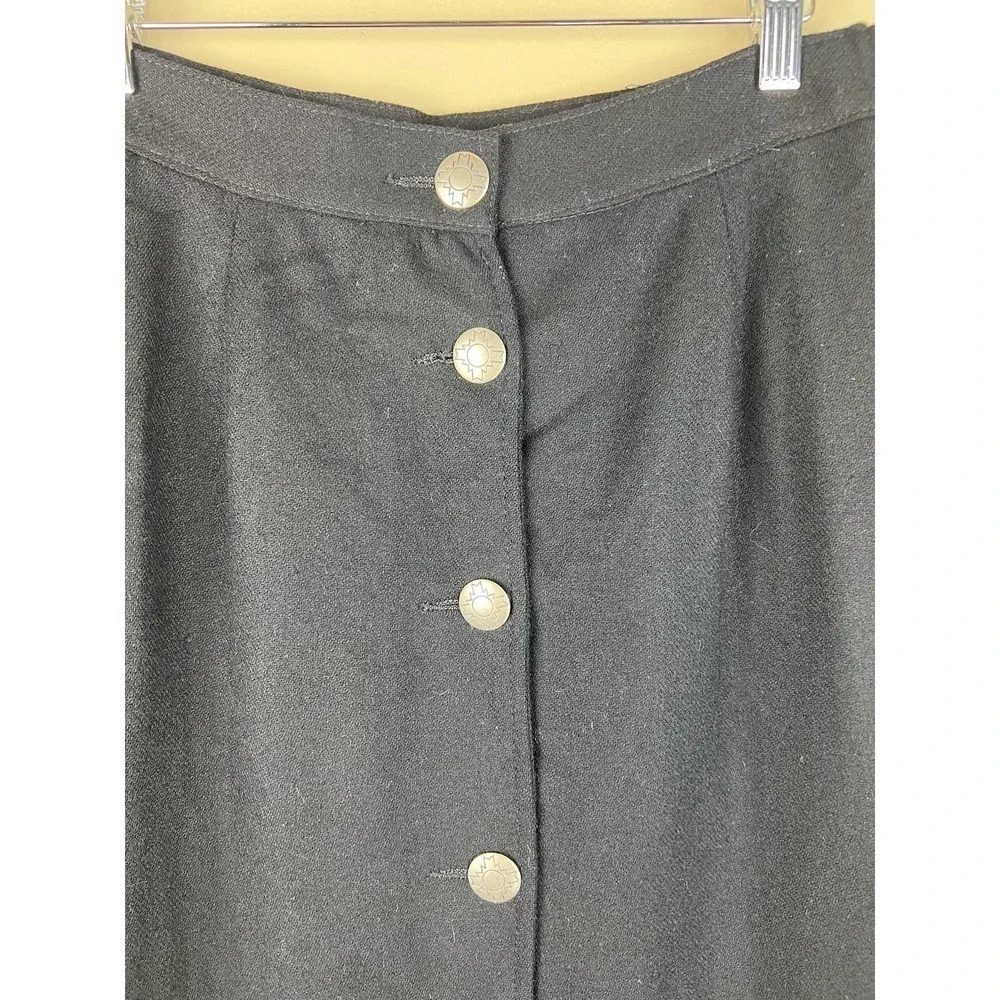Pioneer Wear Black Maxi Skirt Size 14 - Picture 2 of 4